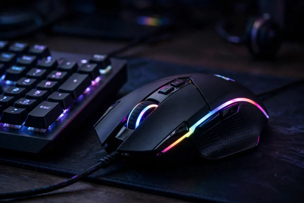 RGB gaming mouse