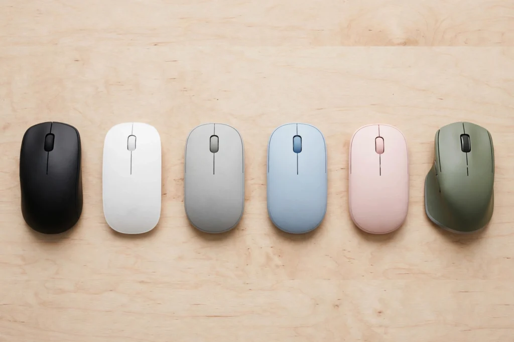 Lineup of wireless mice
